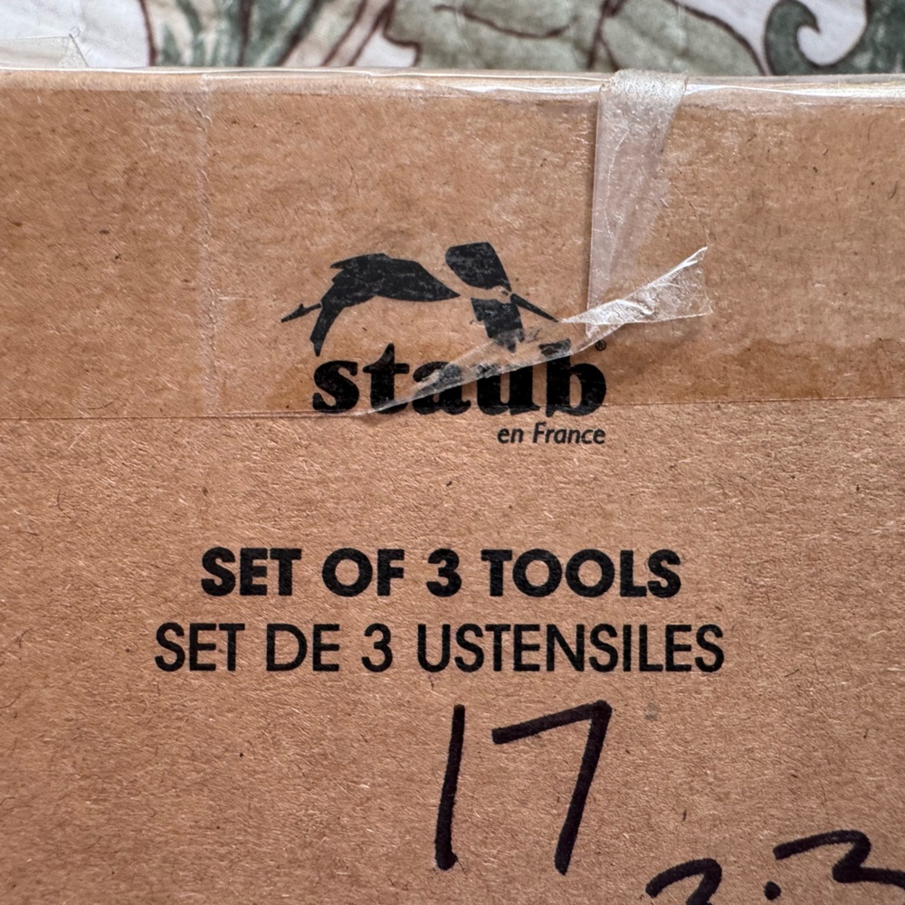 Staub 3-Piece BPA Free Silicone Kitchen Utensil Set NWT - Picture 7 of 7